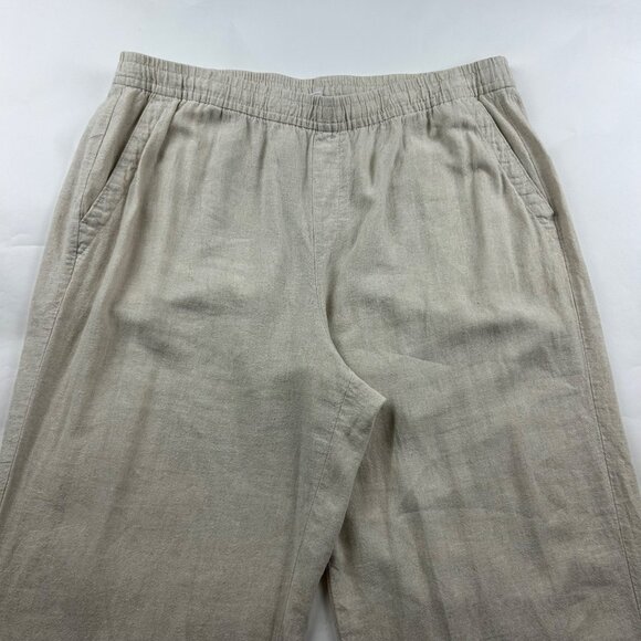 Old Navy Flax Linen Blend Wide Leg Lounge Pant XL - Picture 2 of 8